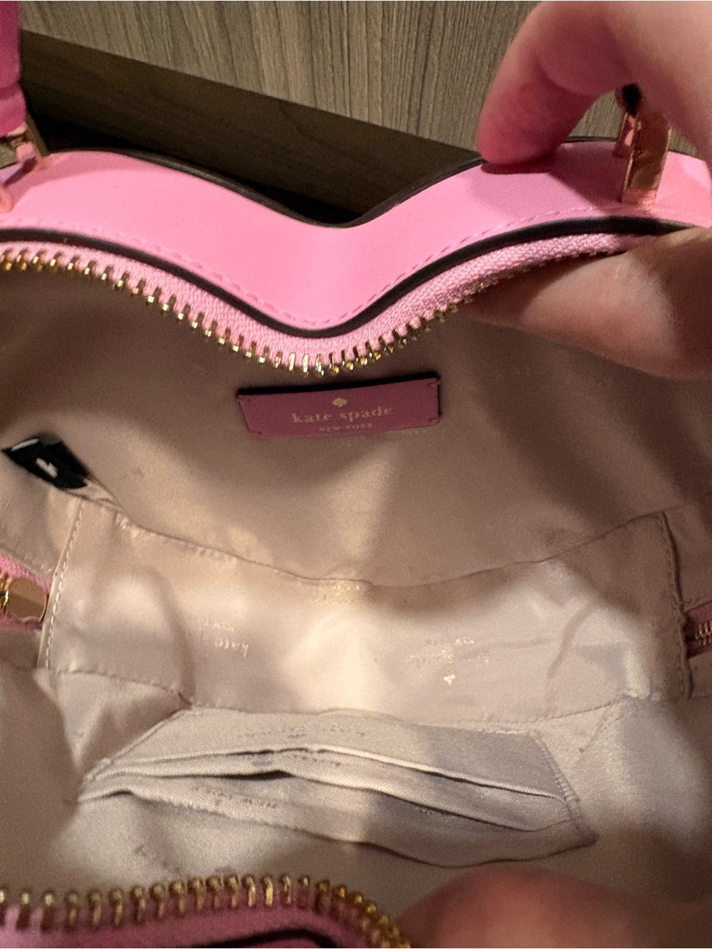 Kate Spade Pink Heart-Shaped Mini Top-Handle Bag - Picture 4 of 5